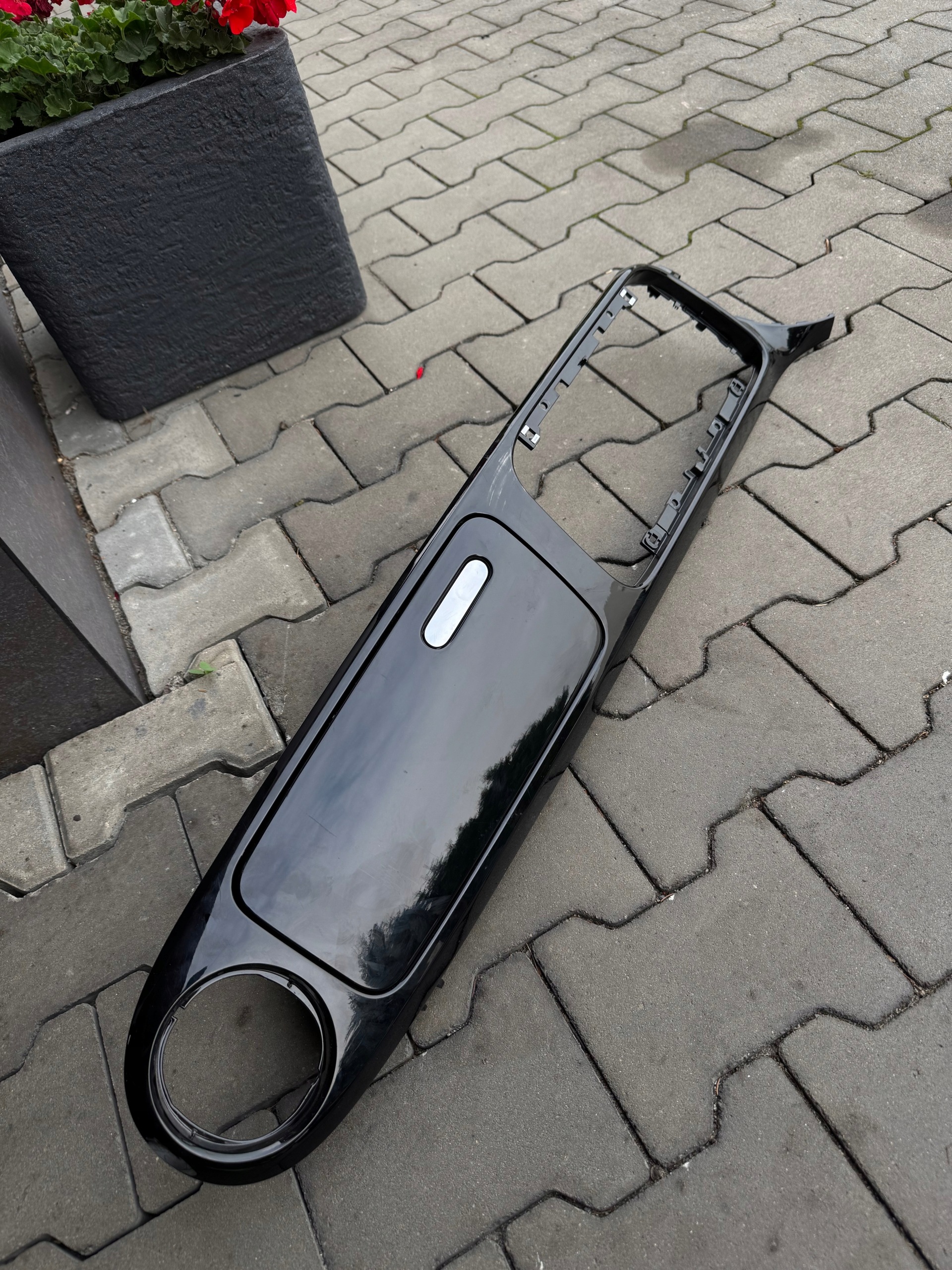 VW BEETLE Handschuhfach + DEKOR Armaturenbrett ROZDZIELCZEJ schwarzer