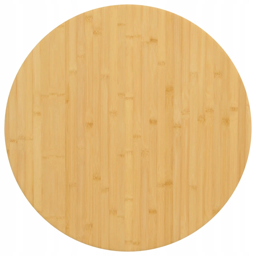 Stolní deska Ø 70 x 2,5 cm bambus Hnědá 352682