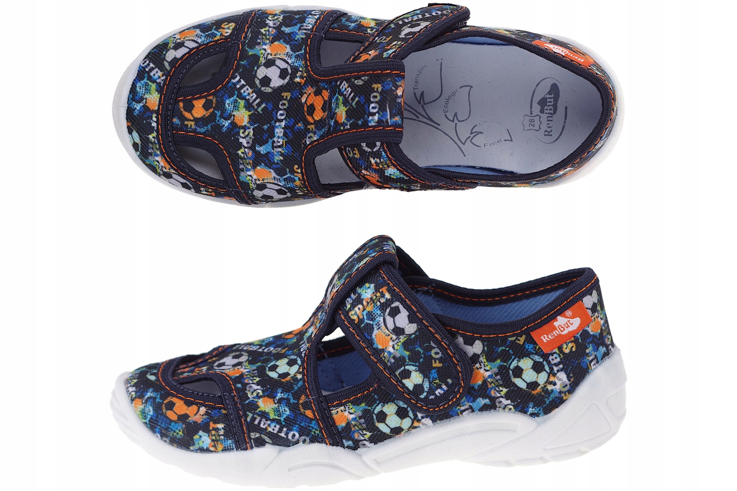 

Kapcie sandałki trampki Renbut wkładka skórzana 27