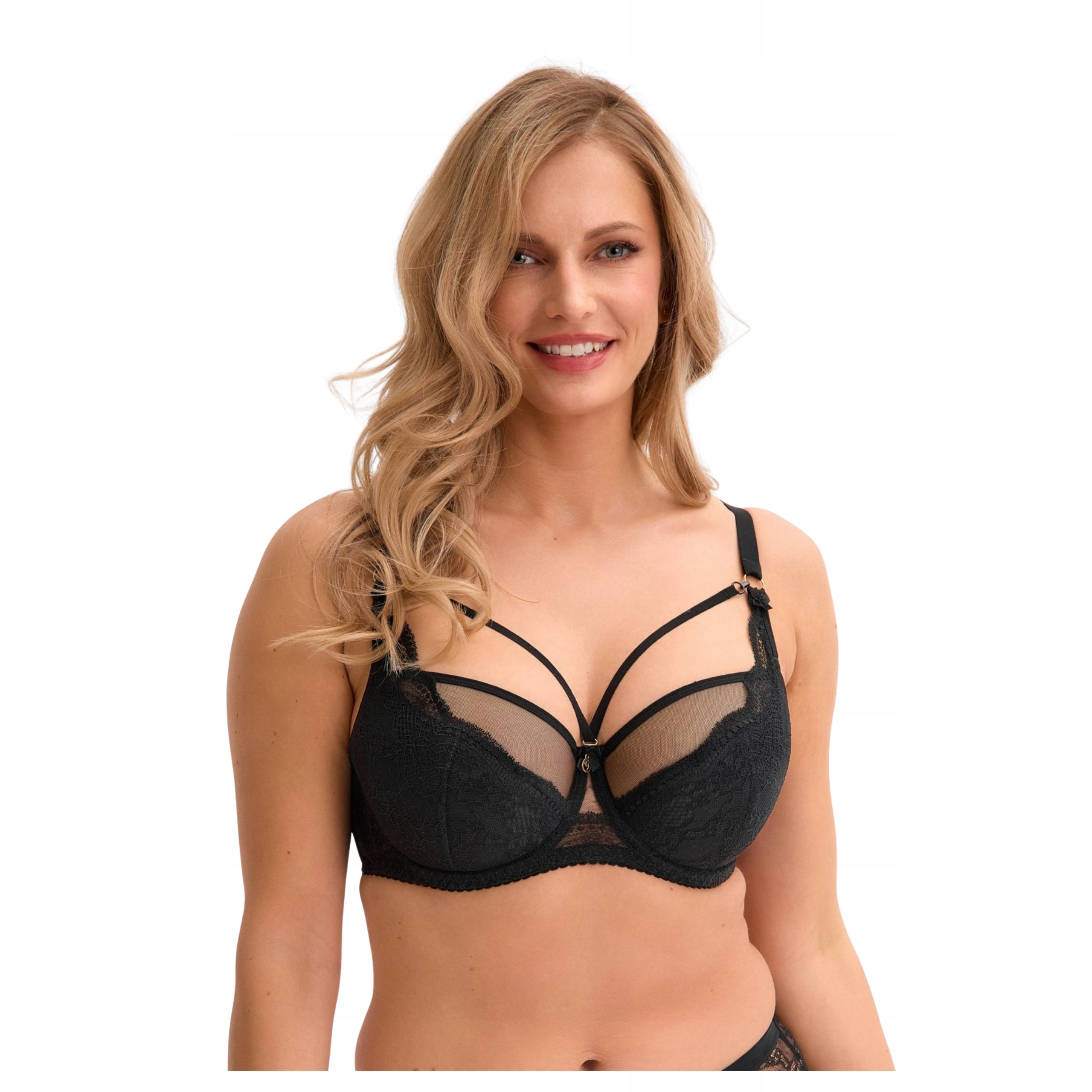 Gaia Podprsenka Daisy vítá podzim 95B polovyztužená podprsenka černá