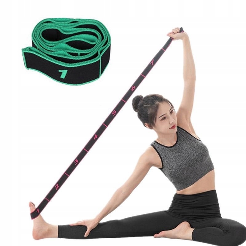 ELASTYCZNY PASEK OPASKA DO JOGI ĆWICZEŃ YOGA Y17