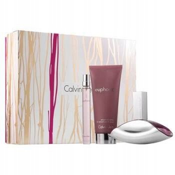 Calvin Klein Euphoria Dárková sada parfémovaná voda Edp 100 ml, tělové mléko Euphoria 200 ml a