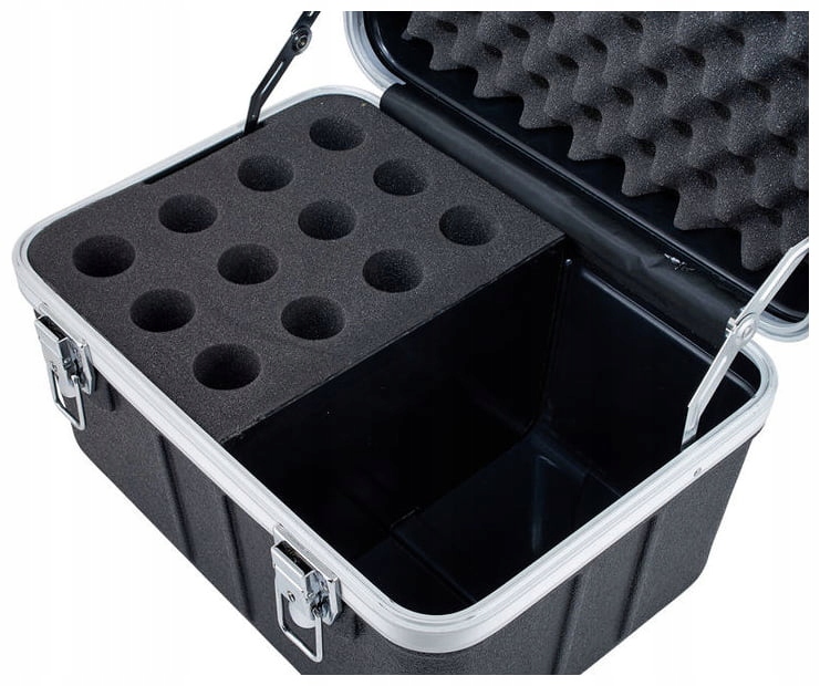 Case skrzynia walizka dla 12 mikrofonów Thomann MIC12 Model MIC12