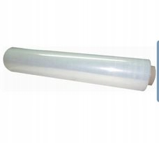 FOLIA STRETCH 2,5KG TRANSPARENTNA BEZBARWNA ROLKA Szerokość folii 50 cm