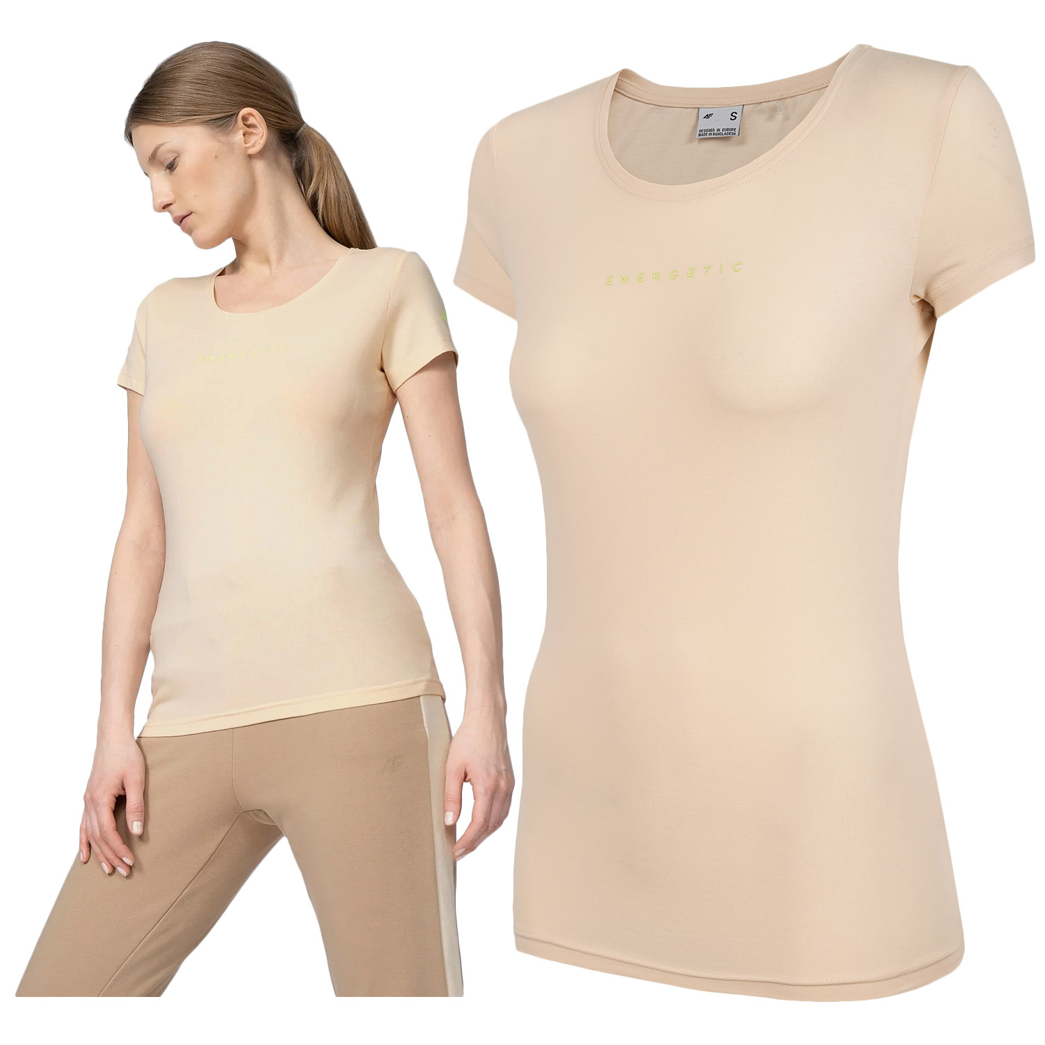 

Koszulka damska 4F T-shirt Bawełna TSD029 XL