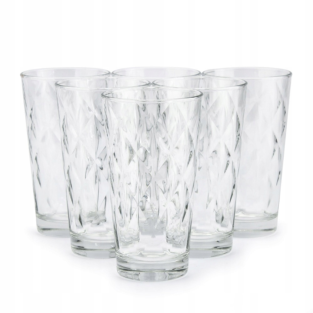 

Szklanki Do Napojów wody Soku Bormioli 370ml 6szt