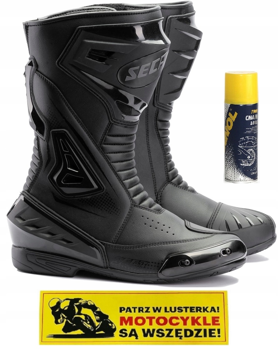 BUTY Motocyklowe Krótkie SECA PULSAR II r. 40