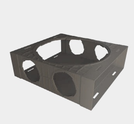 Moduł bazowy do systemu Forvent Reku Pro DN 75 mm