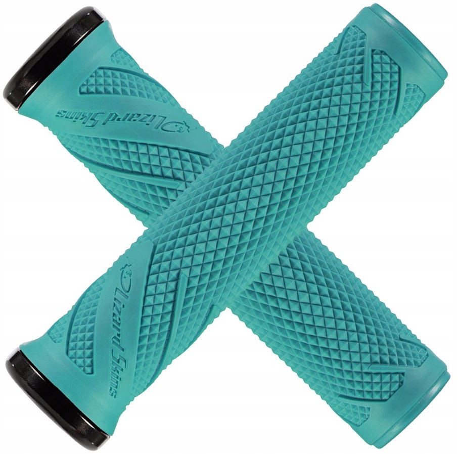 Držáky volantu Lizardskins Single-Clamp Lock-On Wasatch Teal 29 mm 136 mm
