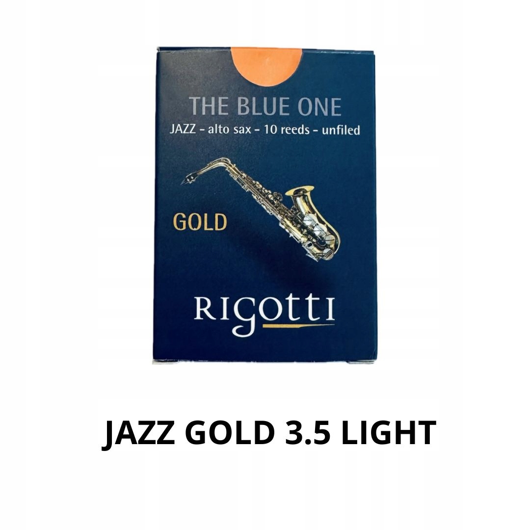 Stroik Rigotti Gold Jazz 3.5 light saksofon alt.