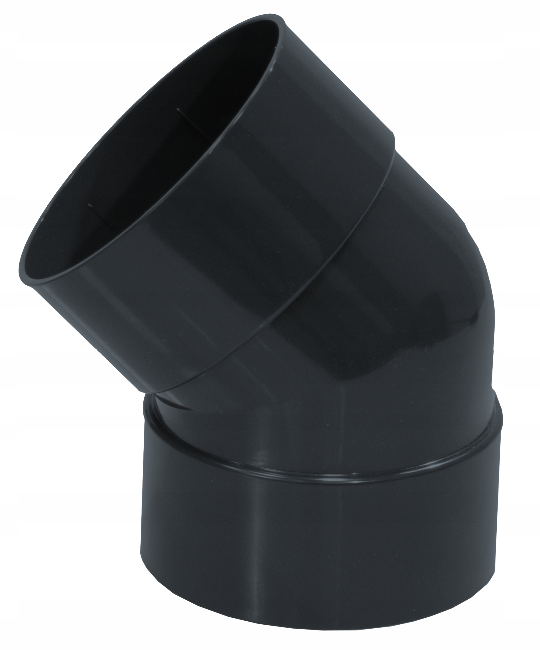 

Kolanko dwukielichowe ProAqua 90 9005 Czarny