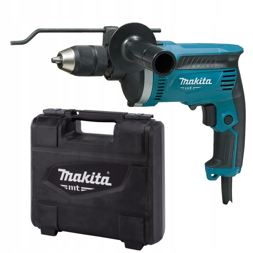 Makita M8101KB Wiertarka Udarowa Sieciowa 710W 16mm 0–3200obr./min Walizka