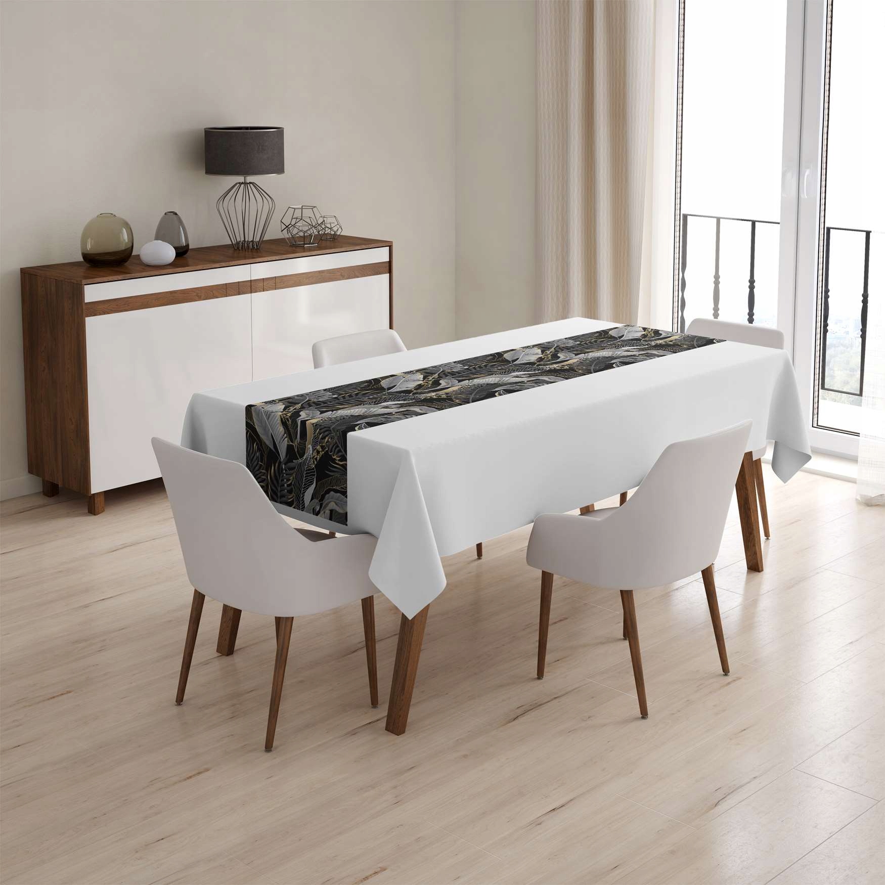 BIEŻNIK OBRUS NA STÓŁ MATOWY GŁADKI 40x140 095 Marka HomeView