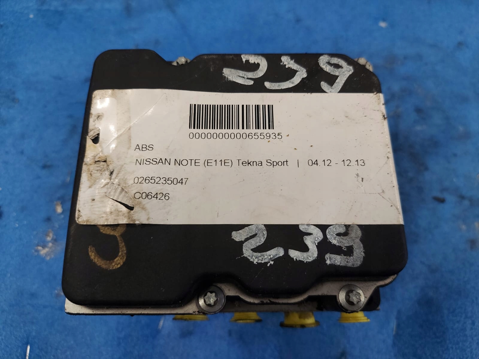 pump ABS NISSAN NOTE 0265235047