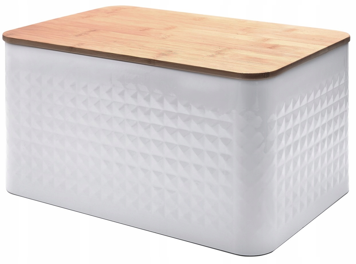 CHLEBAK Pojemnik CHLEB Pieczywo Bambus DESKA DUŻY