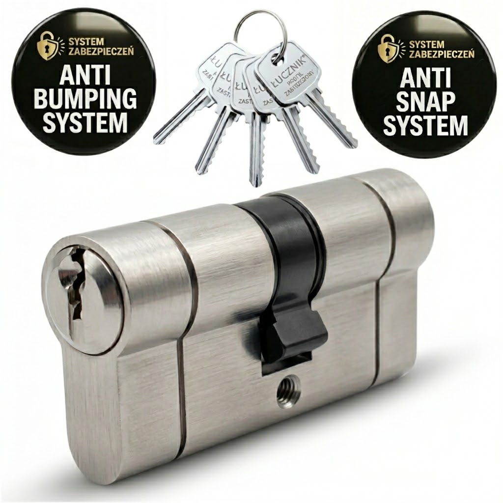 Wkładka Do Zamka Drzwi Antywłamaniowych Zewnętrznych 3535 Klasa C 35x35