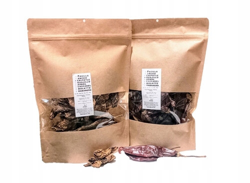 Levně Chilli Guajillo 200g, Chilli Chipotle 200g, celé sušené na slunci, 200g