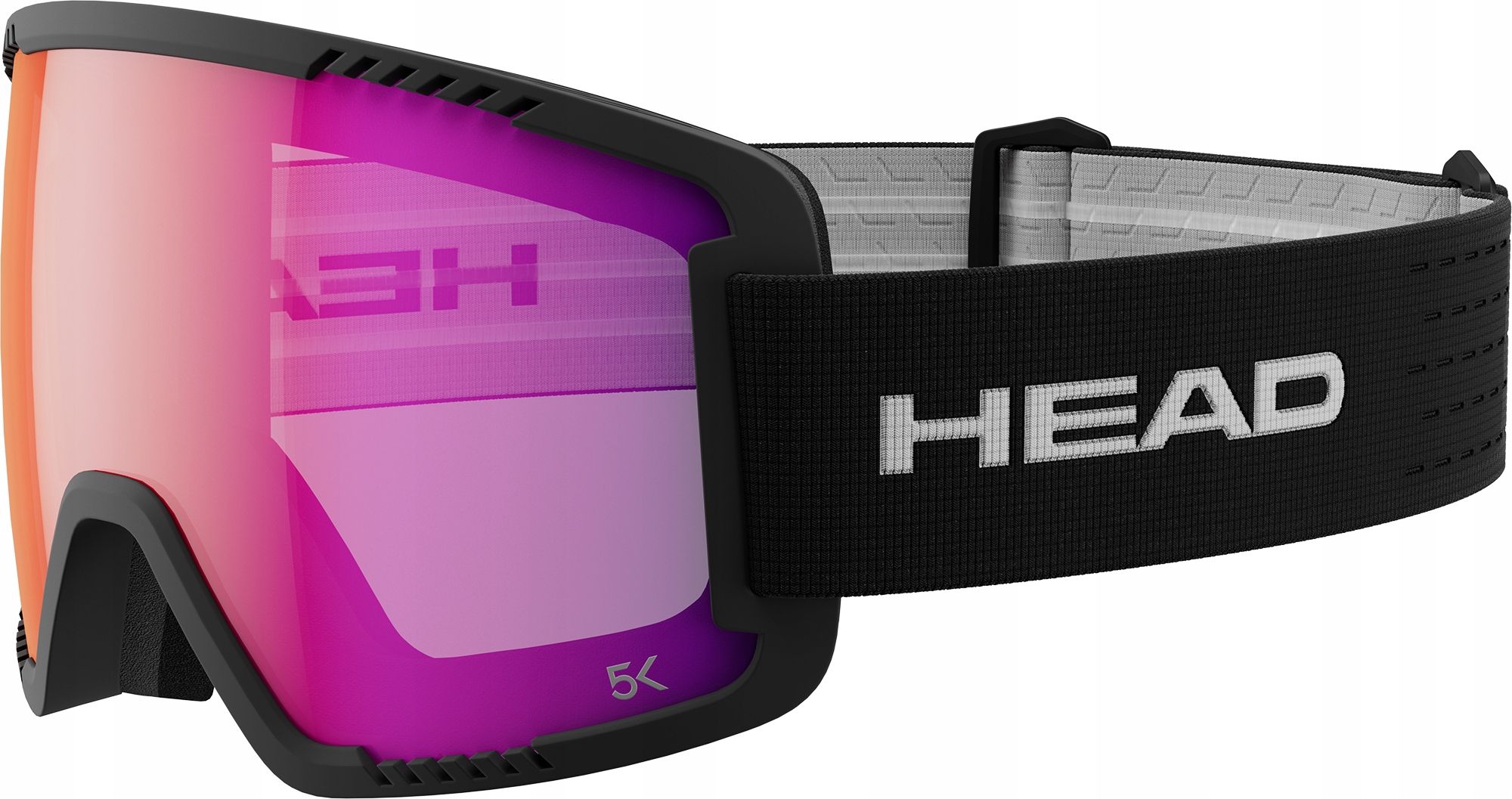 Lyžařské brýle Head Contex Pro 5K red/black/5k red L