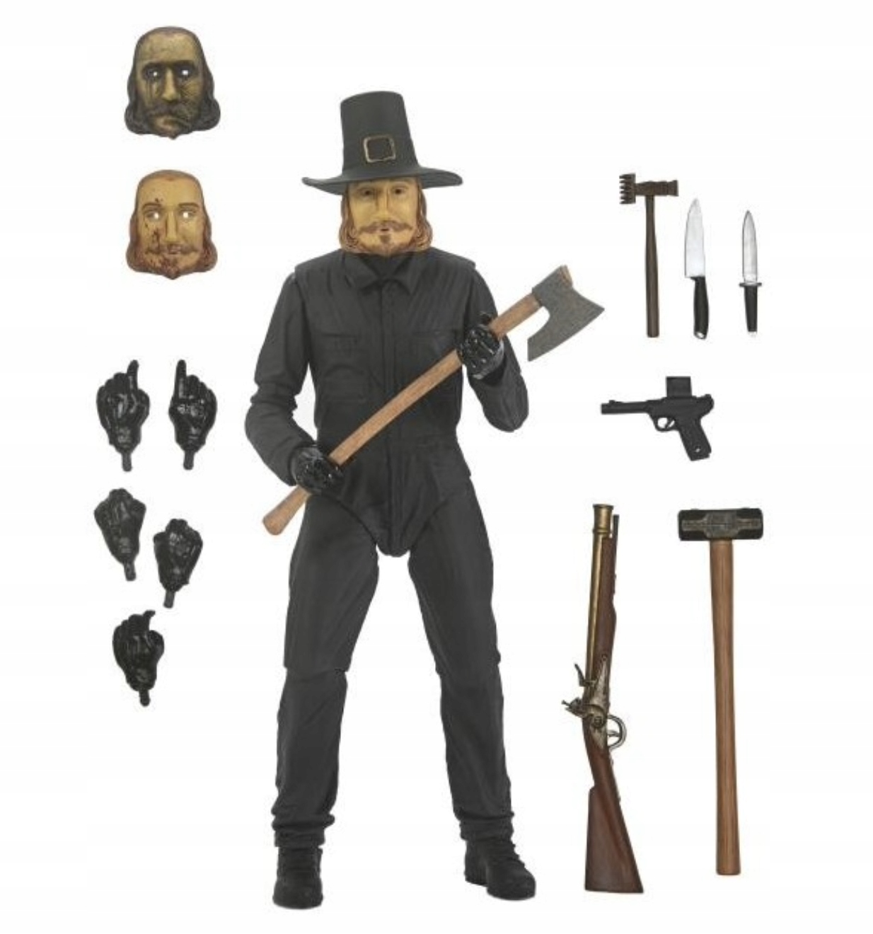 Figurka Neca Thanksgiving Noc díkůvzdání Ultimate John Carver 19 Cm