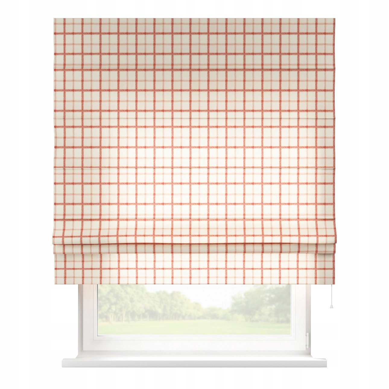 Hotová římská roleta Padva 180 x 180 cm červená