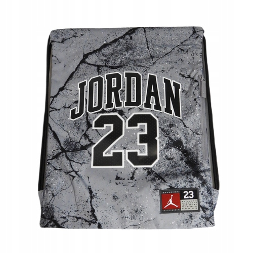 Worek szkolny gimnastyczny Air Jordan Jersey Gym Sack Cement Grey szary