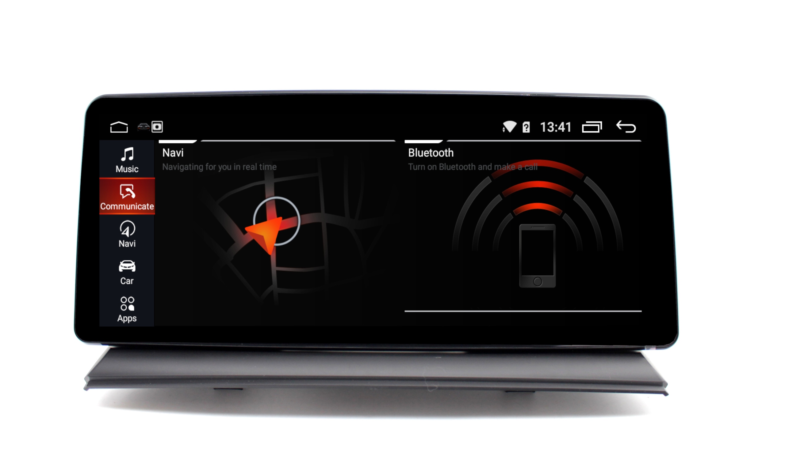 Radio Nawigacja Bmw E83 X3 2003-2010 w miejsce schowka Android Carplay Aa