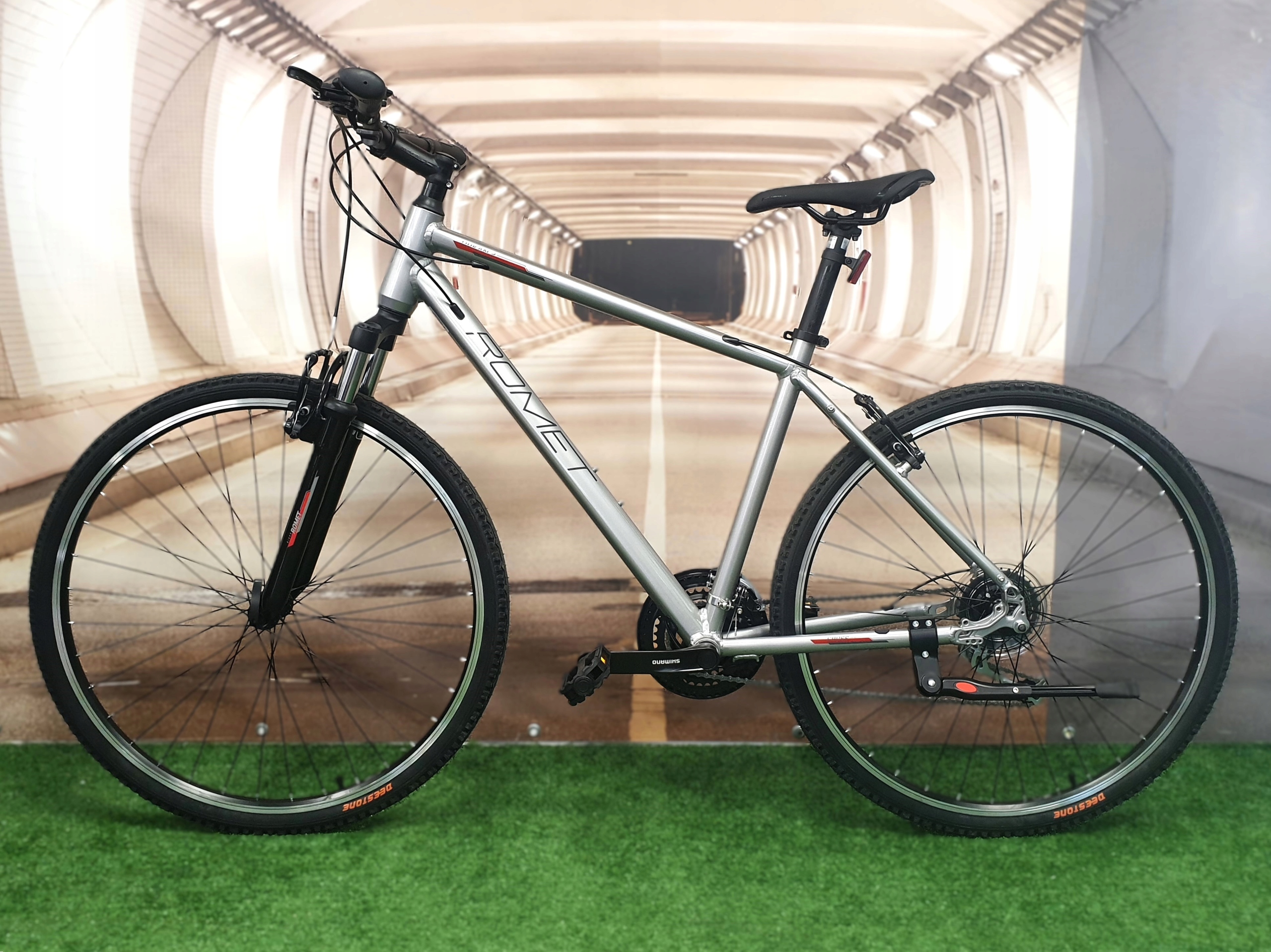 Lekki Rower męski crossowy Romet 28" Orkan amortyzacja rama 18" 163-175 cm