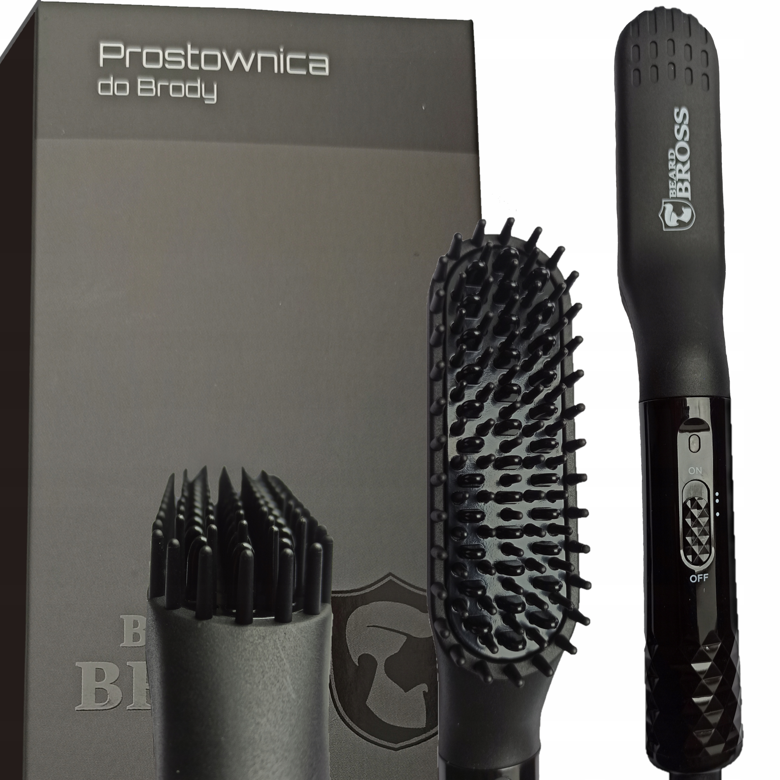 Prostownica Beard Bross do Brody i włosów szczotka-Zdjęcie-0