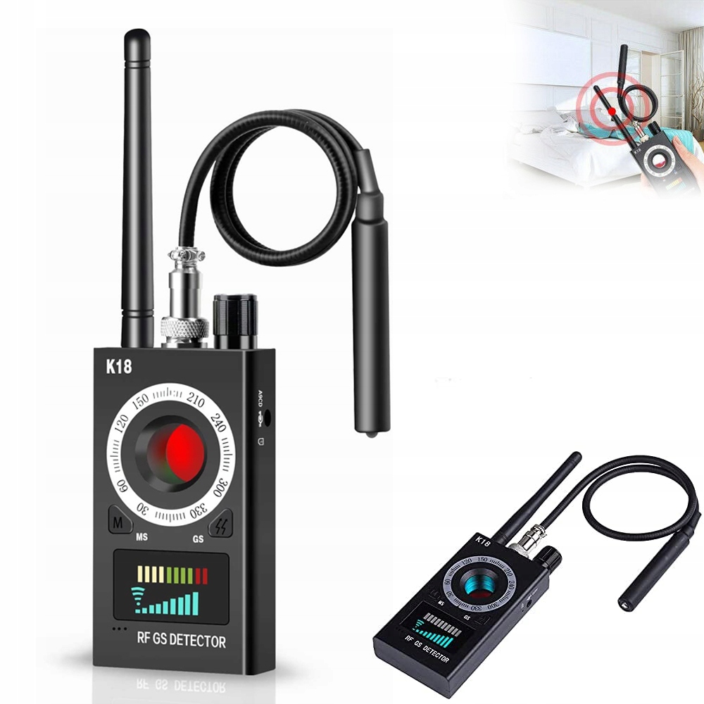 Detektor Signálu K18 Bezdrátový Detektor Gps Kamery Skryté