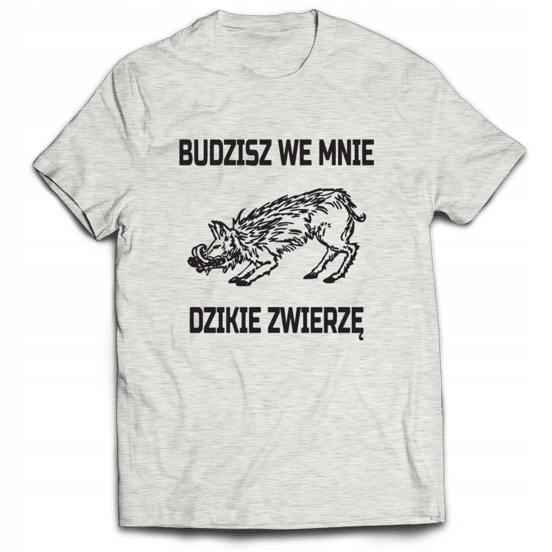 

Koszulka Śmieszne - Budzisz dzikie zwierzę L