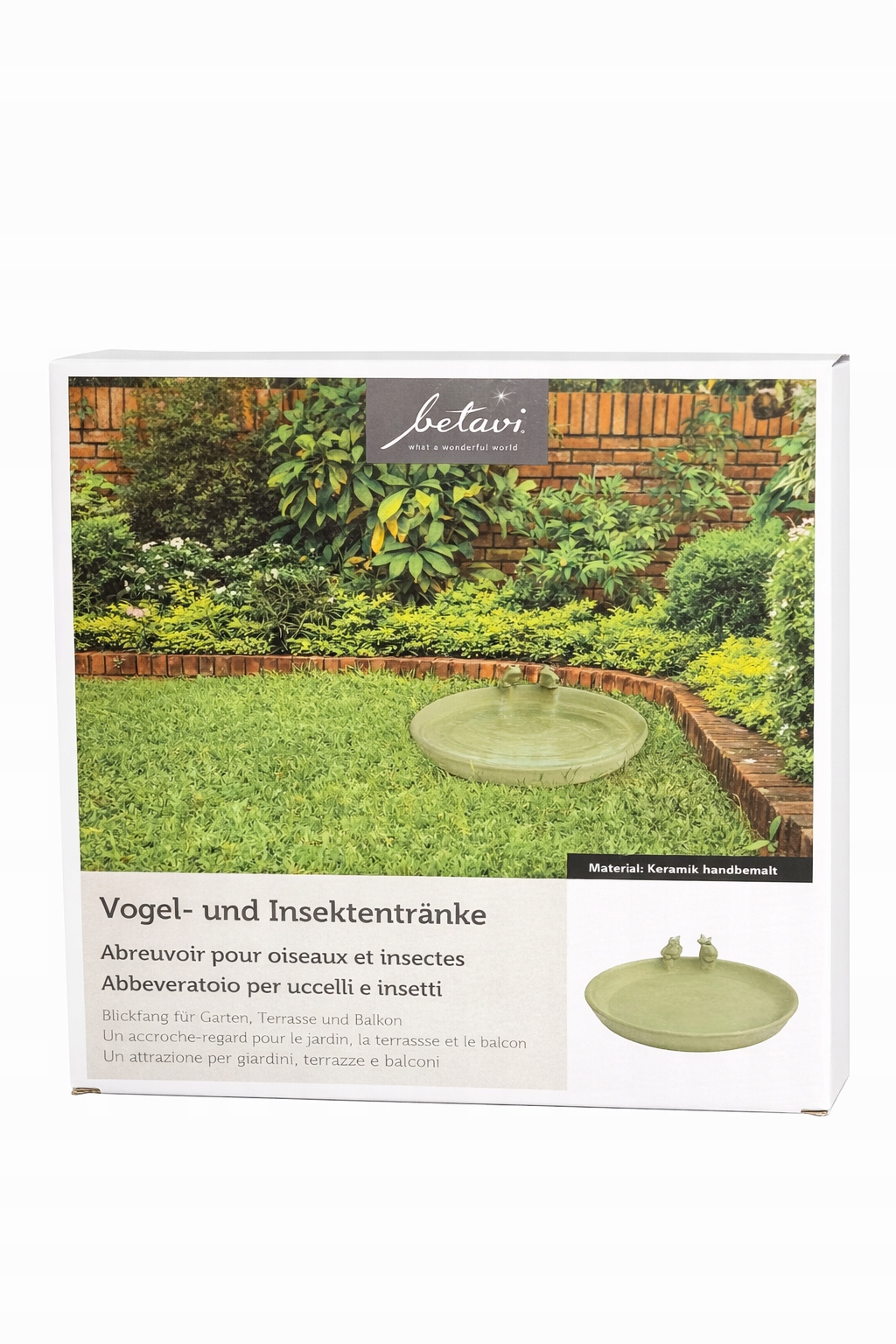 Keramické krmítko zelená žabka