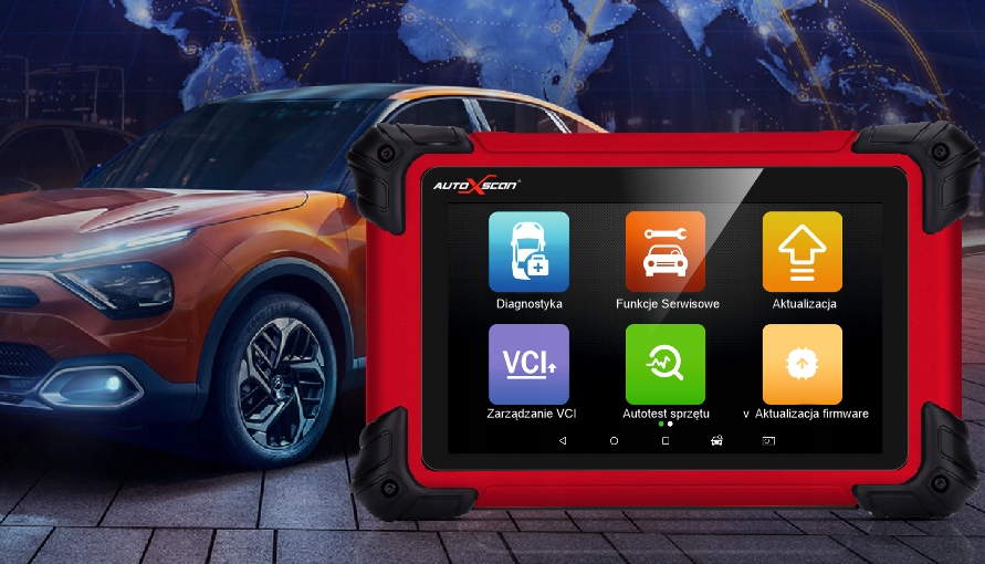 Tester Diagnostyczny AutoXScan RS860 Marka AutoXscan