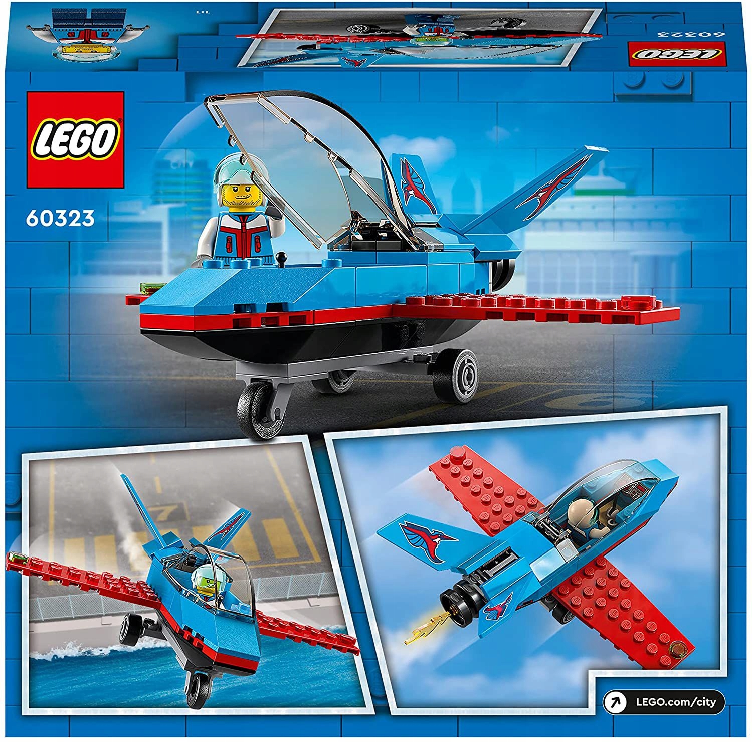 

Lego City Samolot Kaskaderski (60323) [klocki]