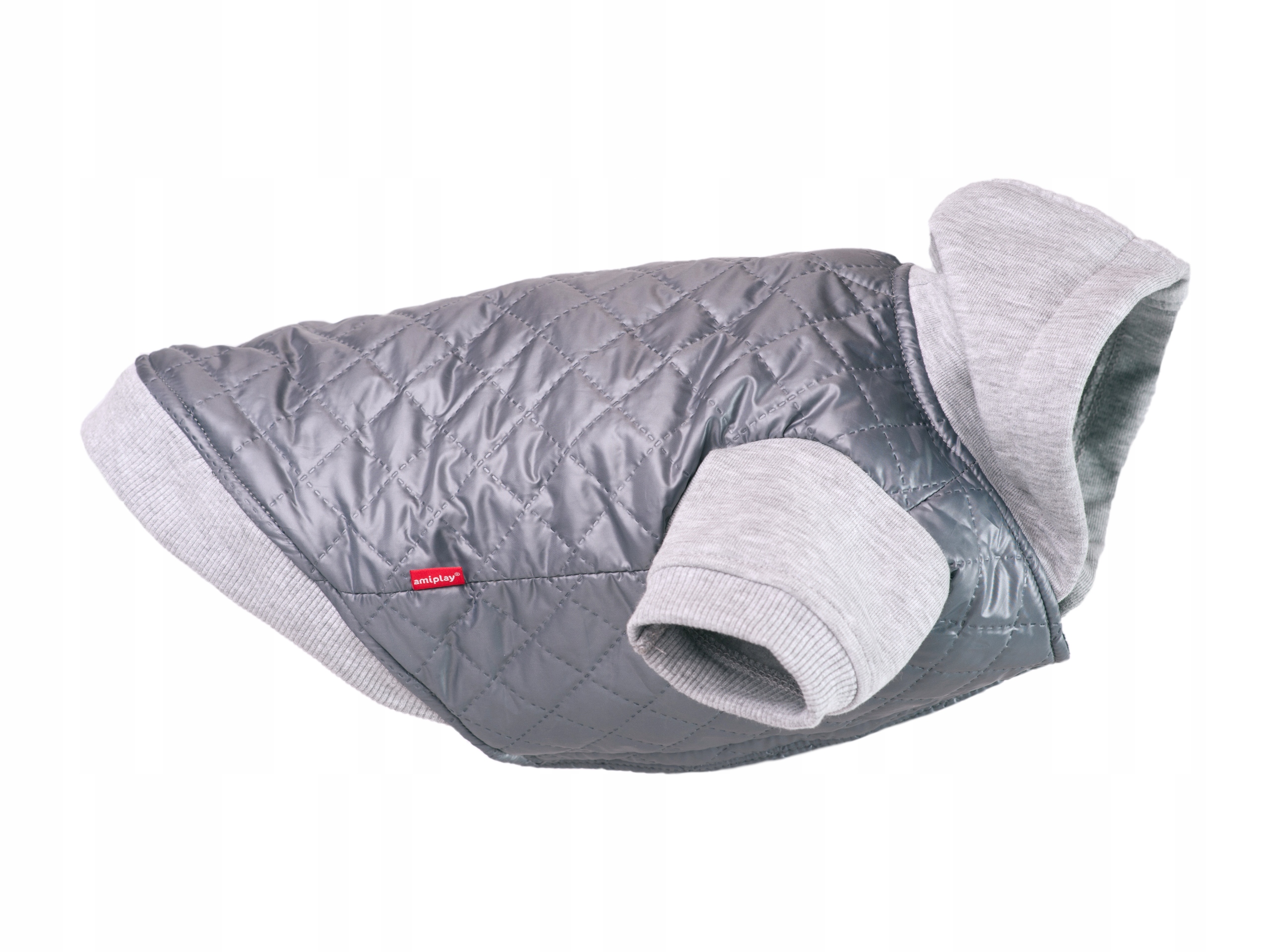 Levně Bunda Amiplay odstíny šedé L