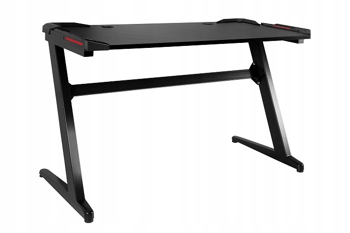 Fotel gamingowy z profesjonalnym biurkiemV4, zestaw dla gracza Wysokość mebla 75 cm