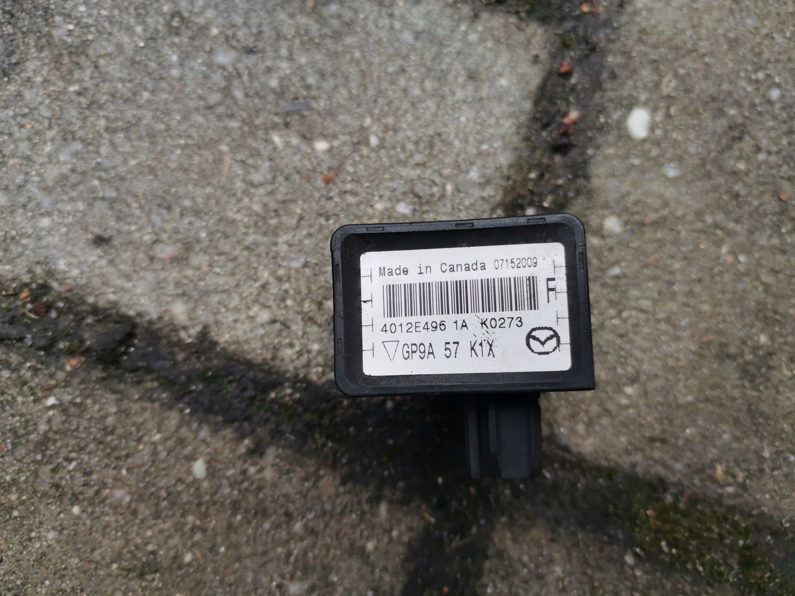 ДАТЧИК УДАРА GP9A57K1X MAZDA CX - 7 2.2 D