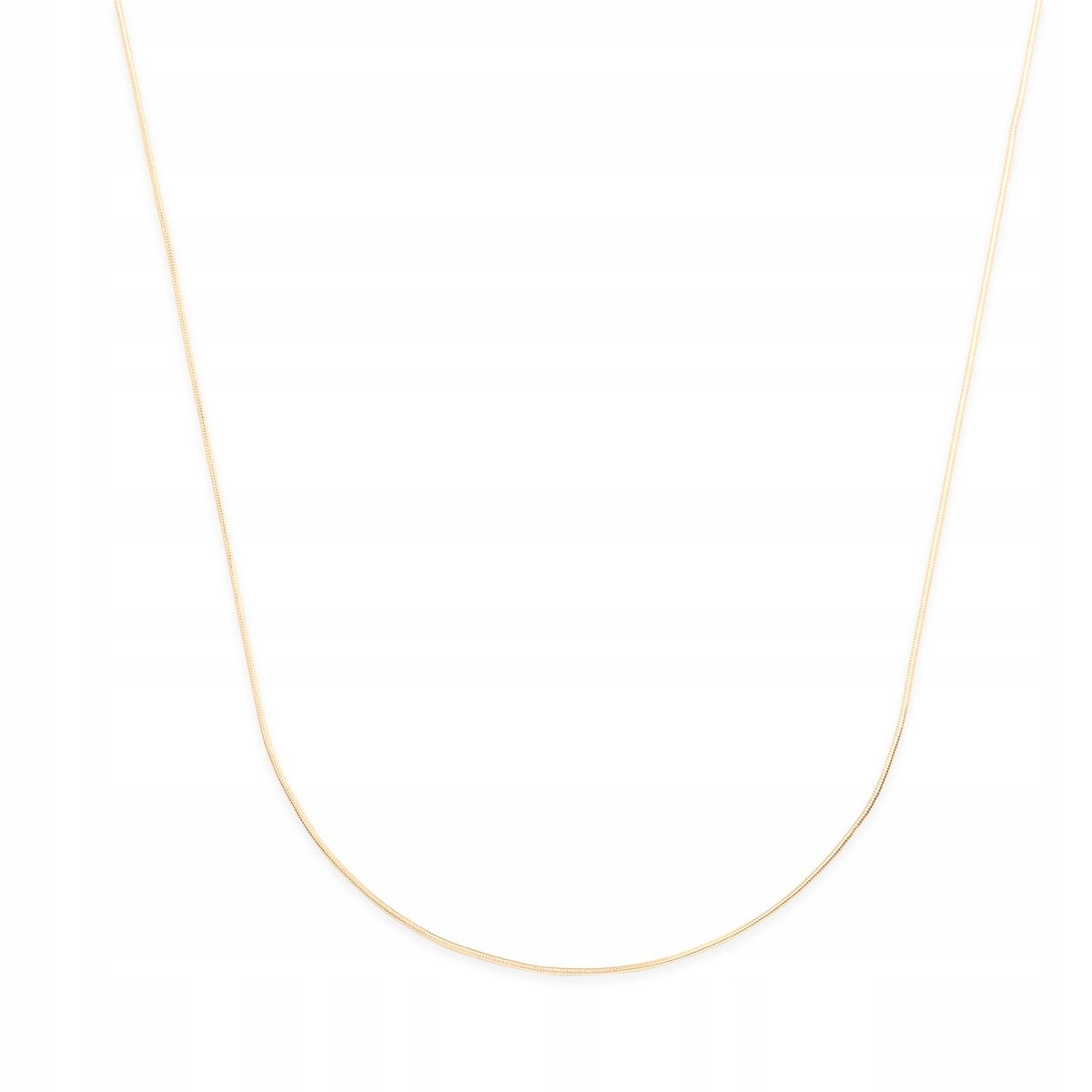 

Łańcuszek, Srebro Złocone 24K Złoto - 45CM