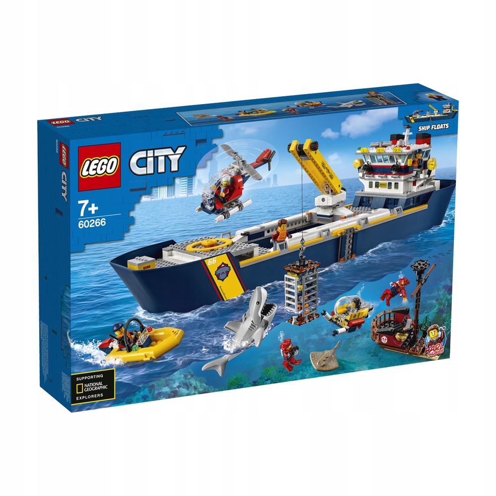 

Lego City Oceans Statek Badaczy Oceanu 60266
