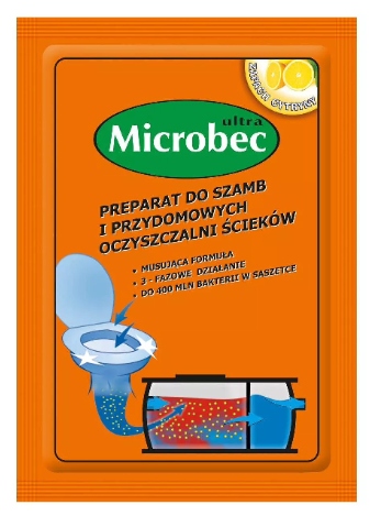 

Microbec Ultra saszetka do czyszczenia szamb 25g