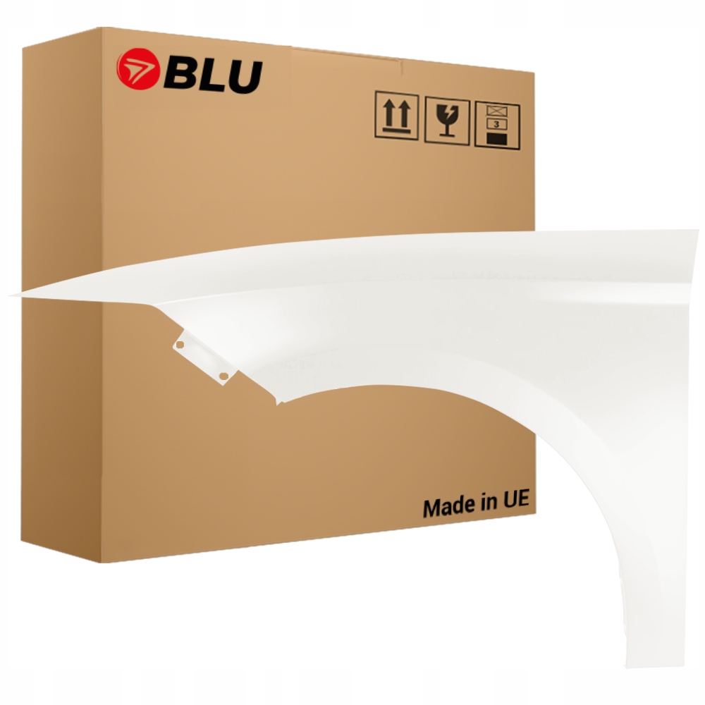 Blu Blatník Seat Leon III 3 5F LB9A levý bílý 12-20 přední CandyWeiss