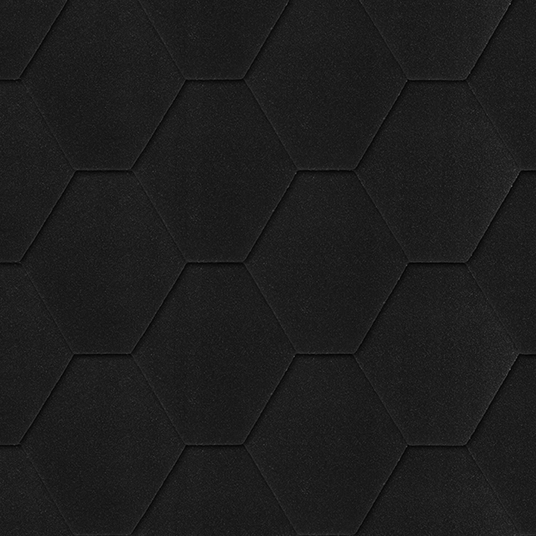 MATIZOL Gont Bitum HEKSAGON GRAFIT 3 m2 RESIDENCE GRUBY SAMOWULKANIZUJĄCY Grubość 3 mm