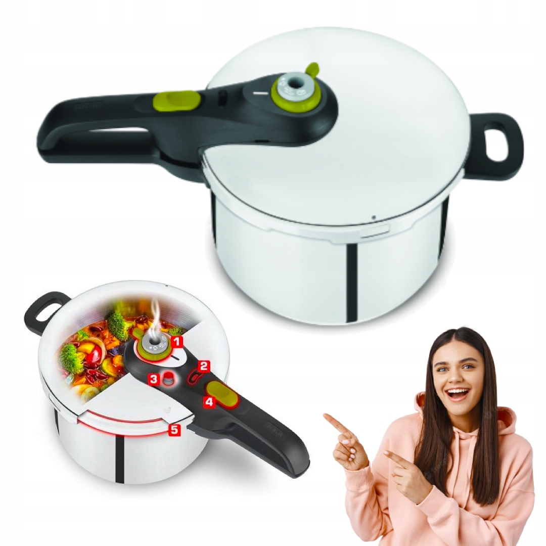 SZYBKOWAR TEFAL Secure Neo 6L NAJLEPSZA JAKOŚĆ 13689775954 Allegro.pl