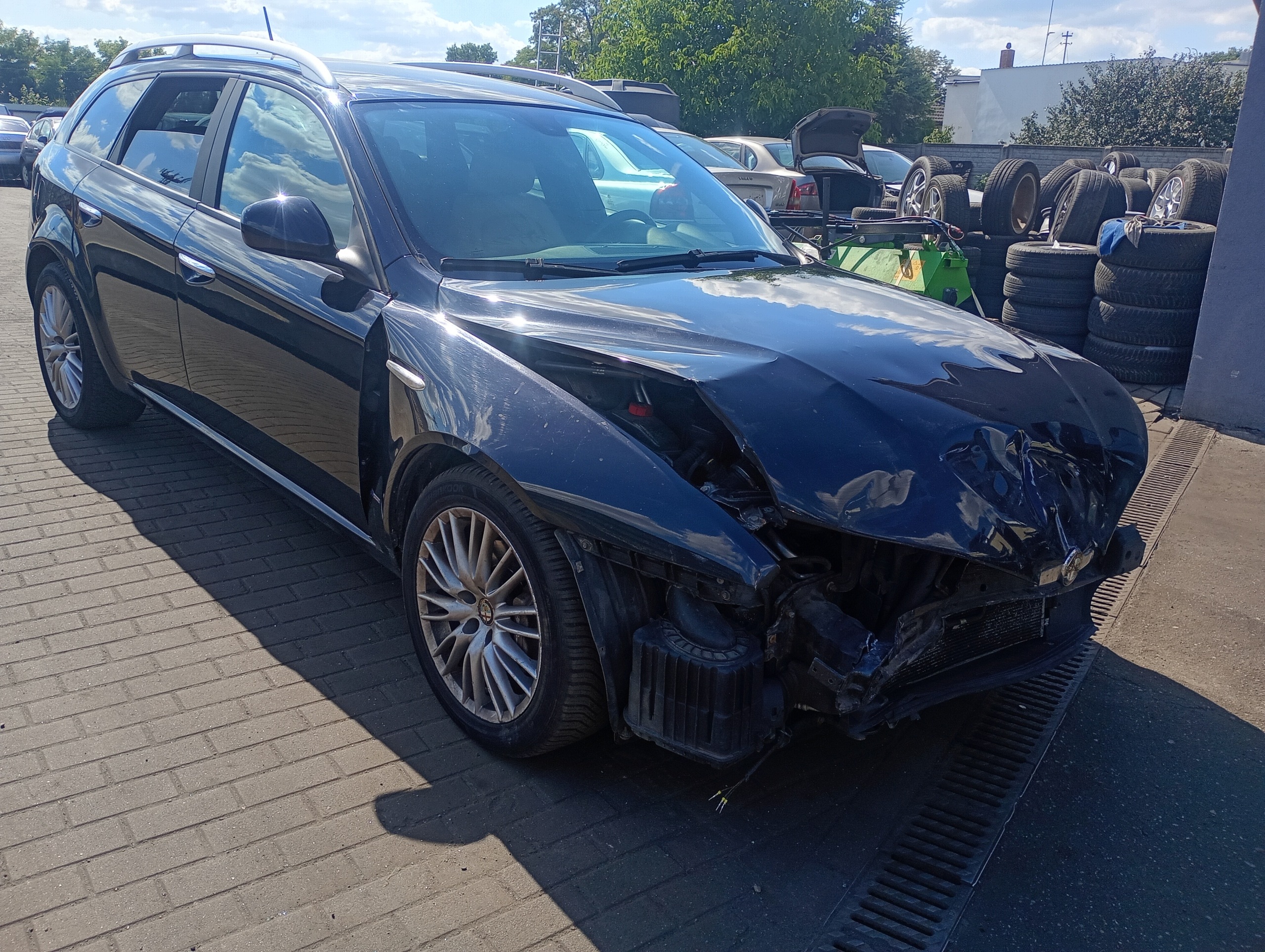 FENSTER Seitlich Karoserie rechts heck Alfa Romeo 159 Sportwagon 05-11