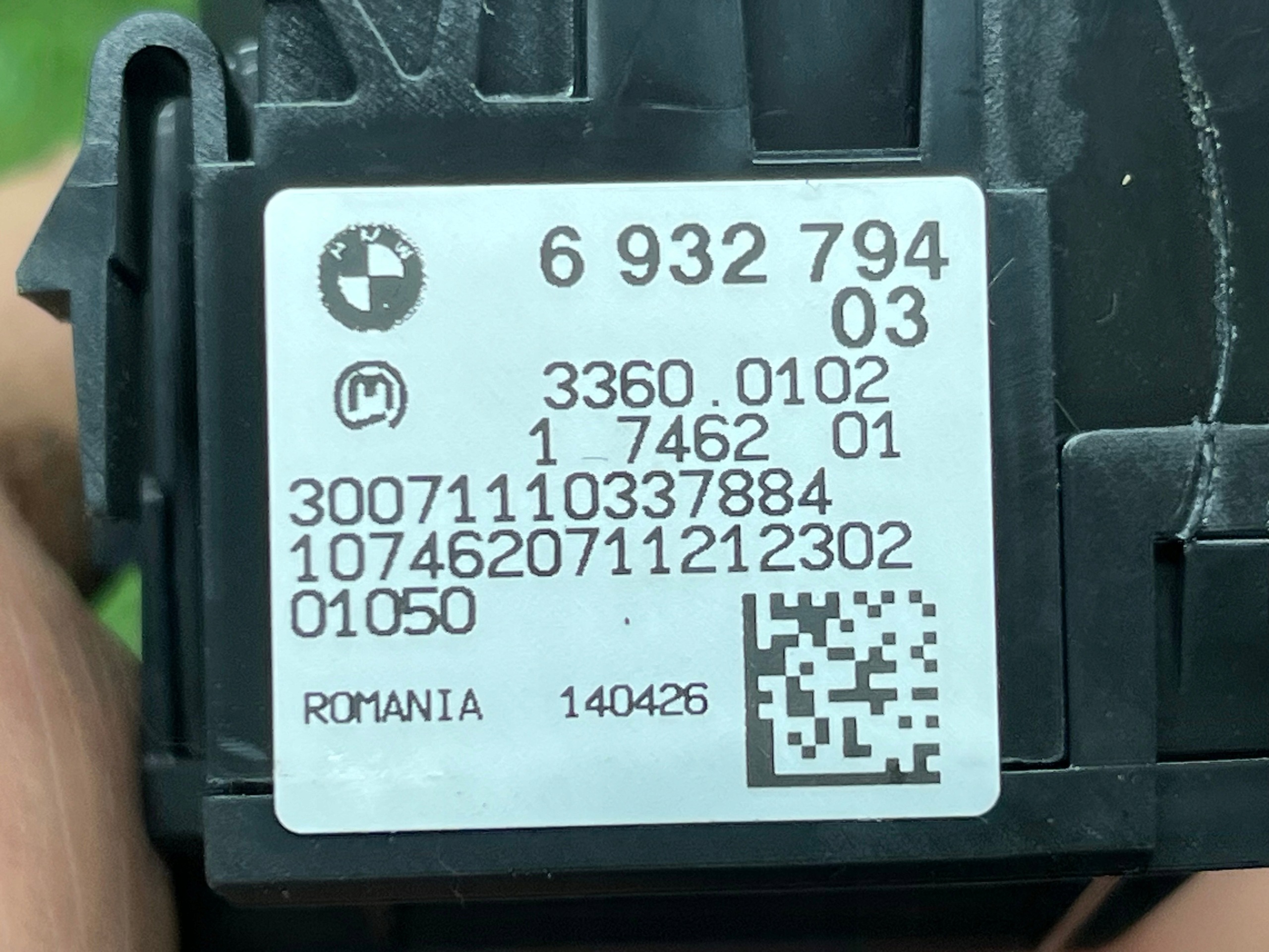 schalter leuchten BMW E87 6932794