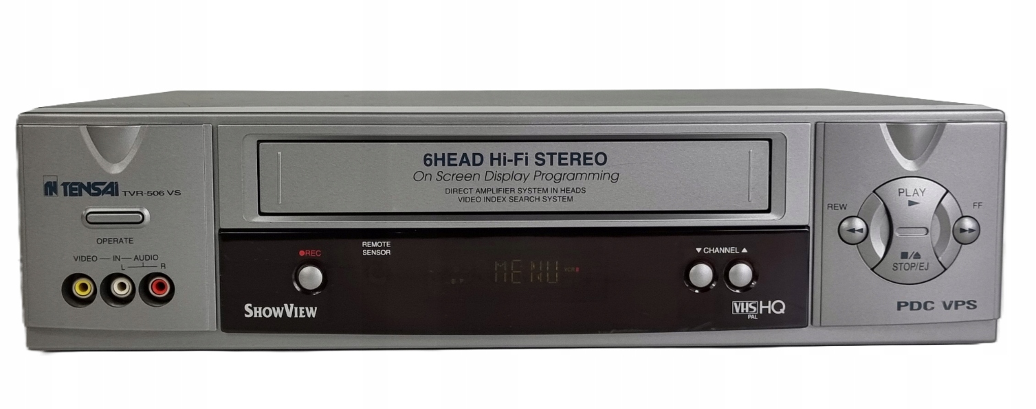 Видео видеомагнитофон TENSAI TVR 506
