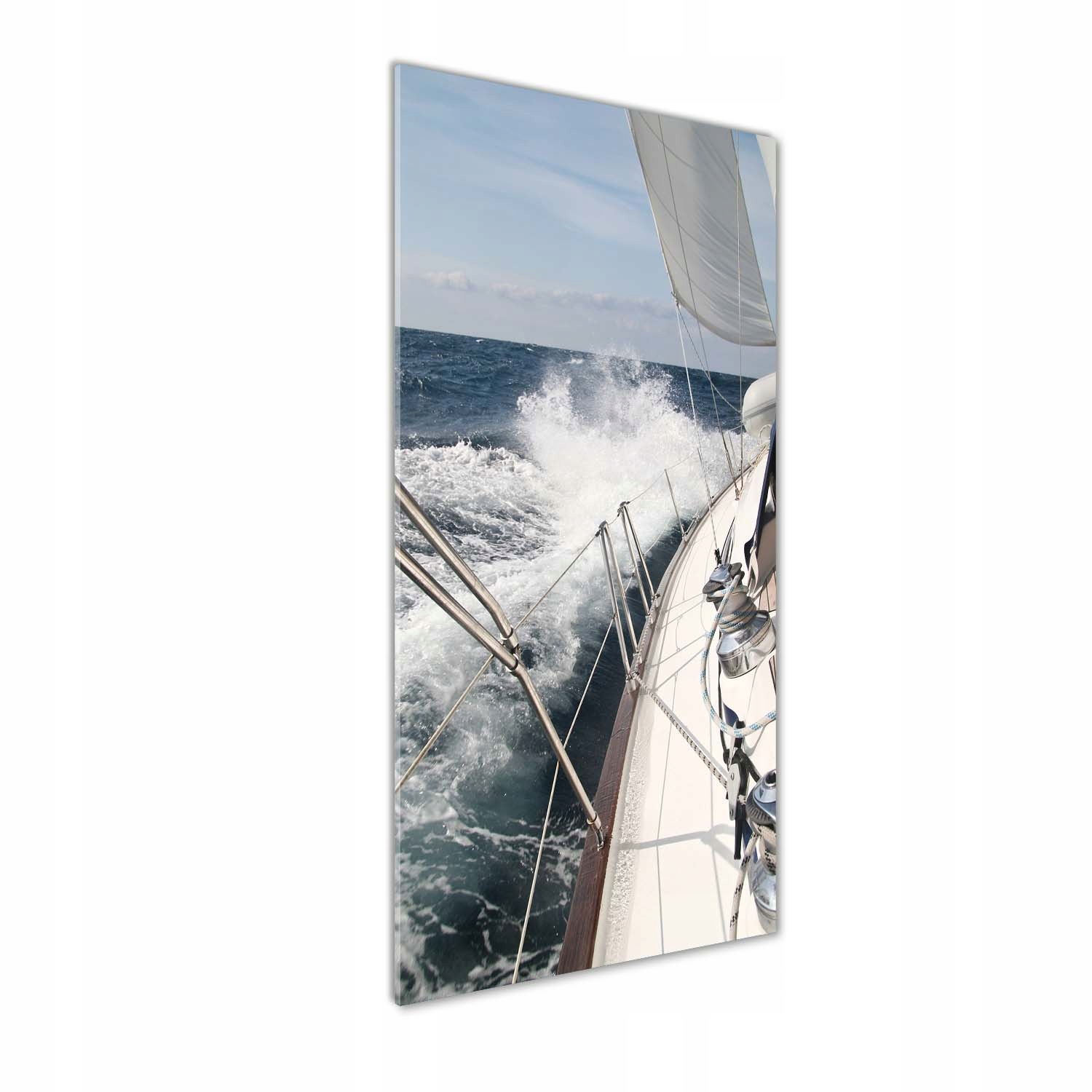 Fotoobraz akryl do obývačky Jachta na mori 50x125 cm