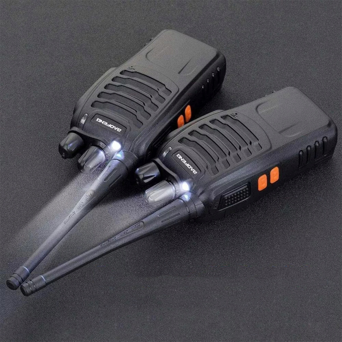 KRÓTKOFALÓWKA 4x WALKIE TALKIE BAOFENG BF-88E PMR DUŻY ZASIĘG RADIOTELEFON Marka bez marki