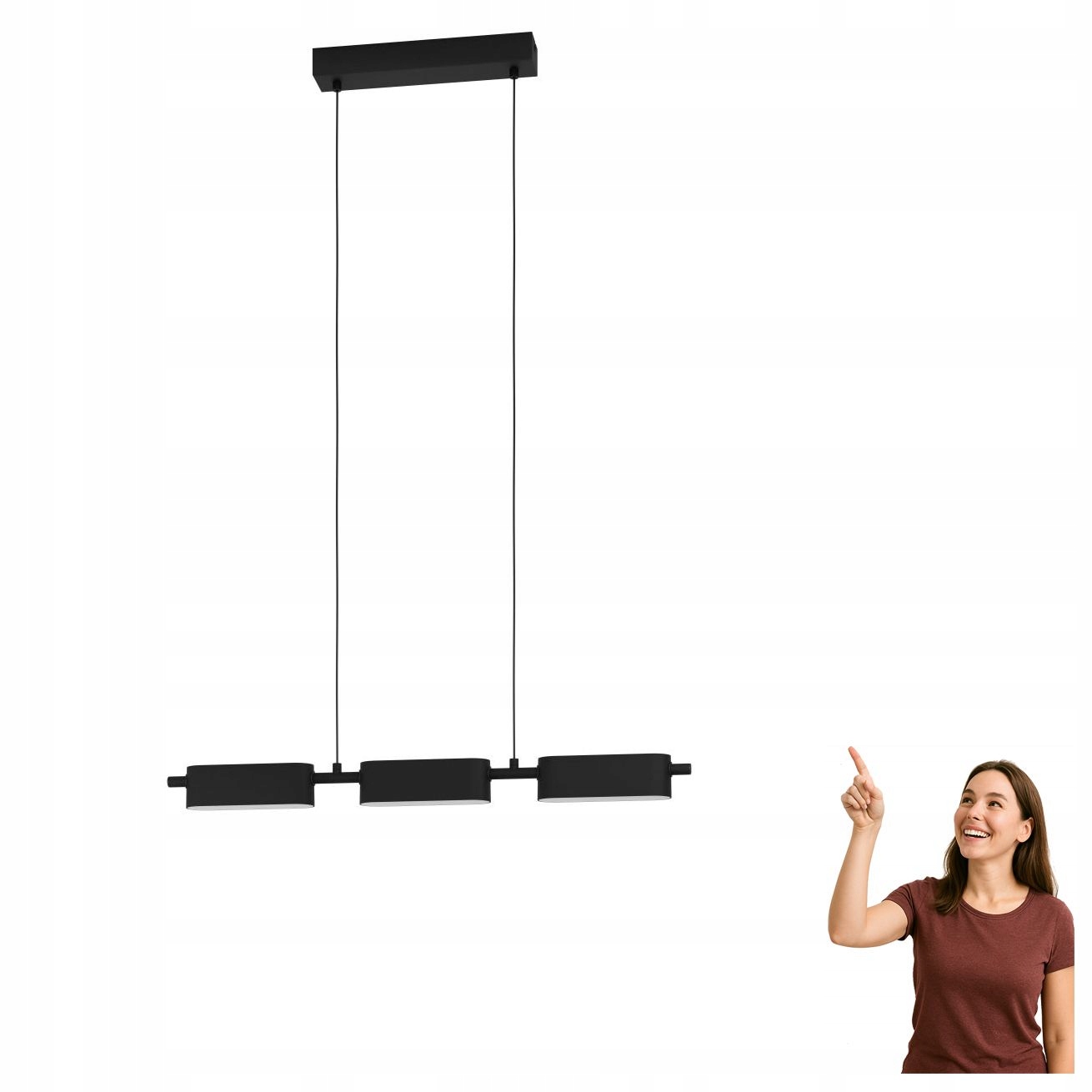 Závěsná Led lampa 6,7 Rovira 99821 Eglo