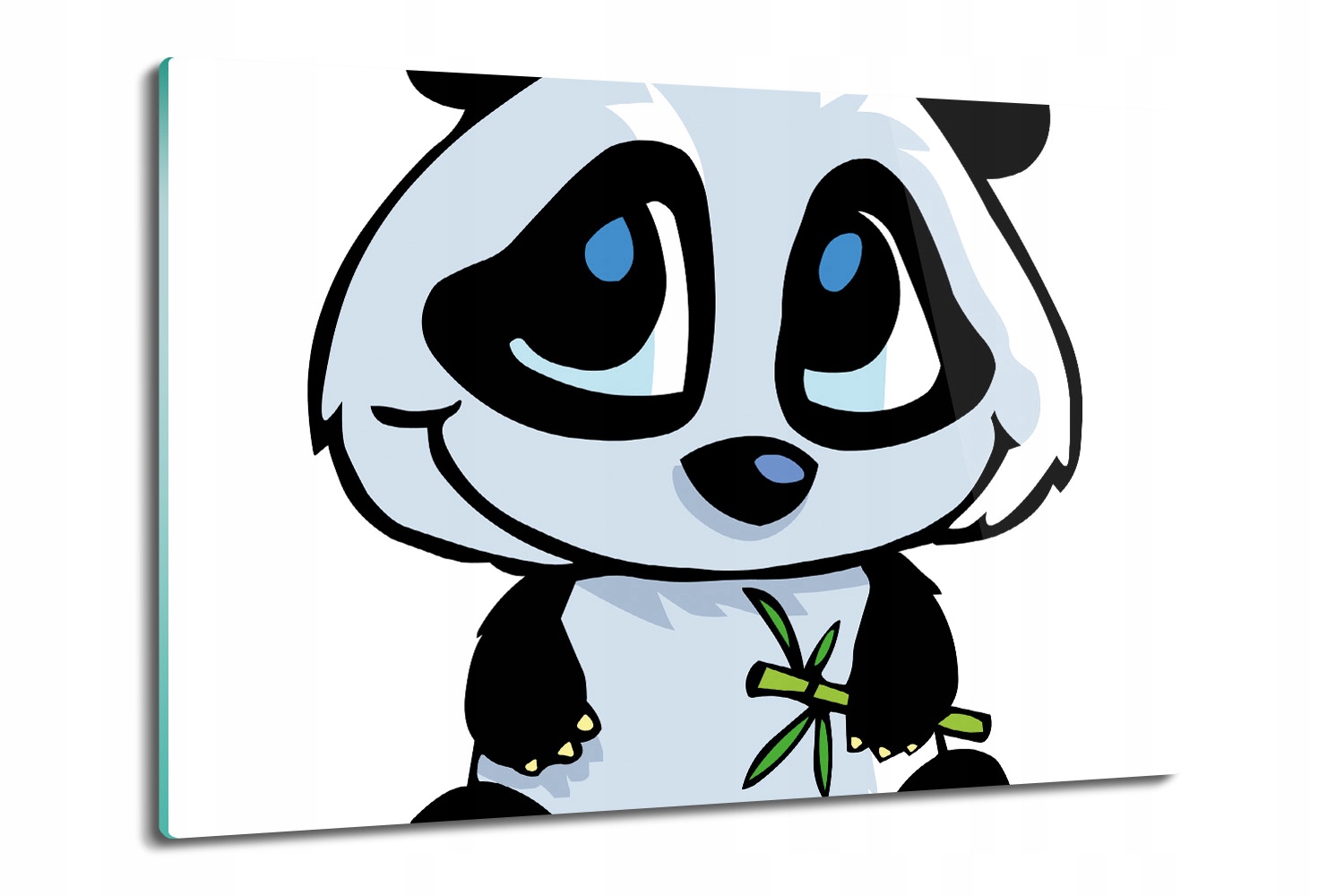 skleněná deska ze skla Panda bambus pohádka 80x52