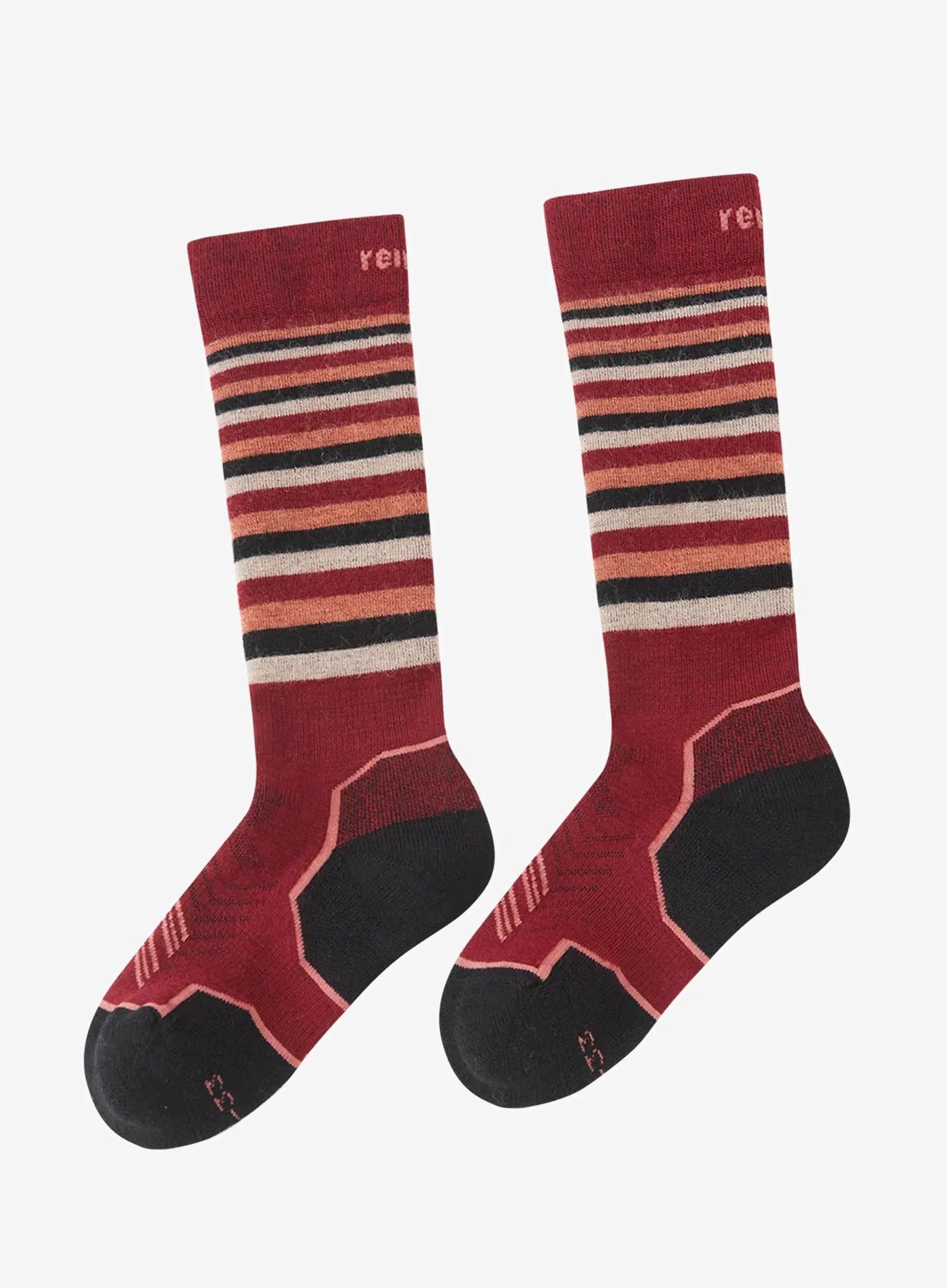 Skarpety dziecięce Reima Suksille cranberry 34-38